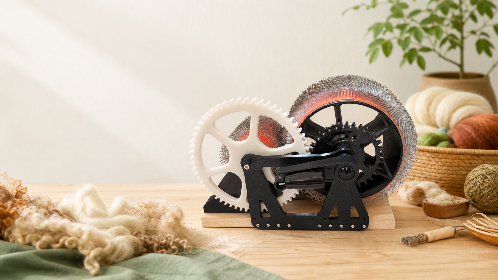 DrumCarder Studio Fiber Carder hero image
