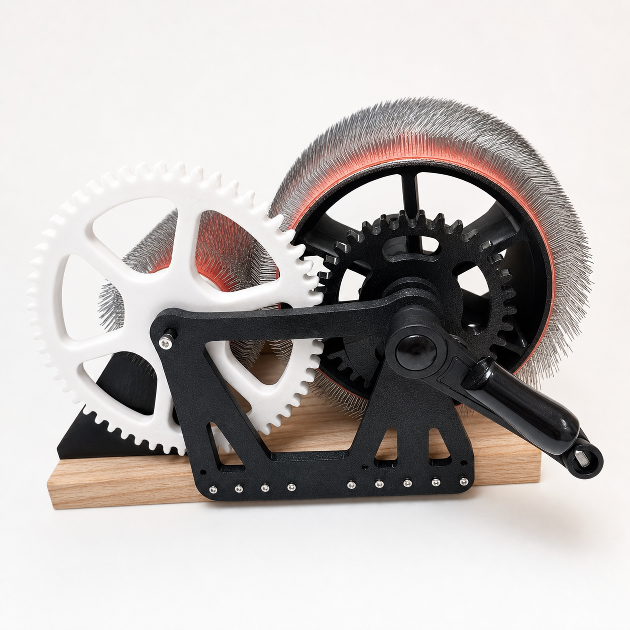 DrumCarder Studio Fiber Carder Clean mechanism view